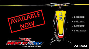Align RC Helicopter stock has been added!