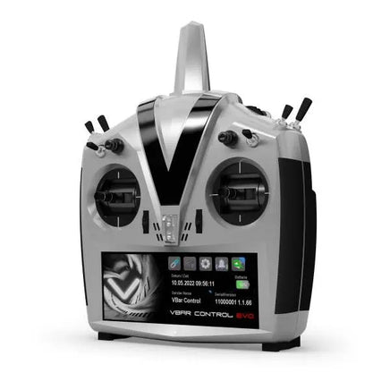 05612 VBar Control EVO+, arctic silver-Mad 4 Heli