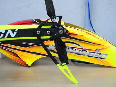 H0046-S Carbon Fiber Vertical Fin - Goblin 630/700/770-Mad 4 Heli
