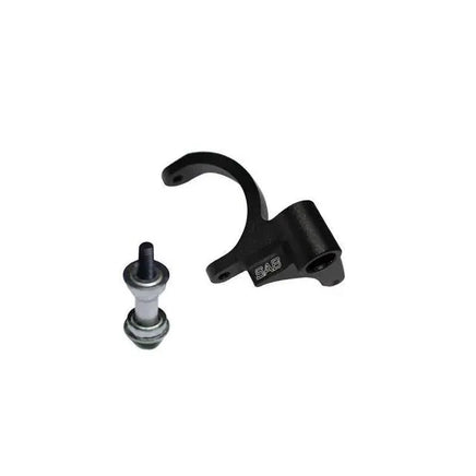 H0406-S Tail BellCrank Set Black Matte-Mad 4 Heli