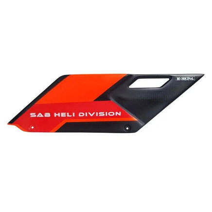 H2177-S Carbon Fiber Low Side Frame Left-Mad 4 Heli