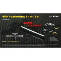 H45H005XX Align Trex 450 Feathering Shaft Set-Mad 4 Heli