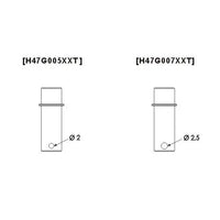 H47G007XX Align Trex 470L M2.5 One-way Bearing Shaft-Mad 4 Heli
