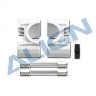 HB40T001XXW TB40 Front Tail Boom Mount Set-Mad 4 Heli