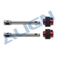 HB40T004XXW TB40 Belt Tail Spindle Set-Mad 4 Heli