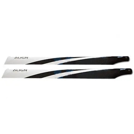 HD420F Align Trex 425 Carbon Fiber Blades-Mad 4 Heli