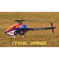 OSHM509O OMPHOBBY M5 RC Helicopter with Blades Cosmic Orange-Mad 4 Heli
