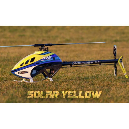 OSHM510Y OMPHOBBY M5 RC Helicopter with Blades Solar Yellow-Mad 4 Heli