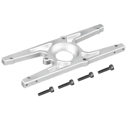 OSHM4001S OMPHOBBY M4 Main Plate – Silver-Mad 4 Heli