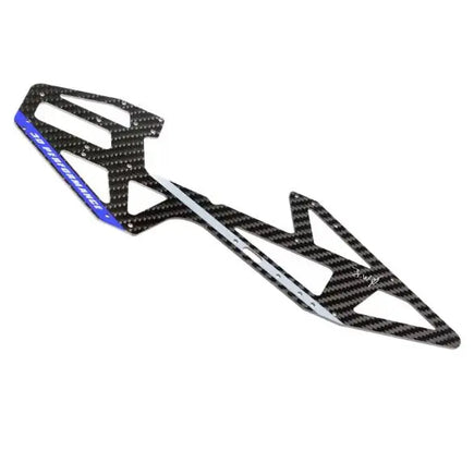 OSHM4014B-R OMPHOBBY M4 Right Main Frame – Classic Blue-Mad 4 Heli