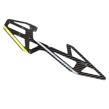 OSHM4014Y-R OMPHOBBY M4 Right Main Frame – Racing Yellow-Mad 4 Heli