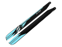 S702-B Main Blades S702 Light Blue-Mad 4 Heli