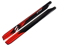 S747-O Main Blades S747 Orange-Mad 4 Heli