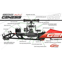 SG425 Mini GENESIS Orange-Mad 4 Heli