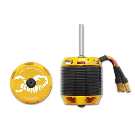 Scorpion HKIII-5035-500KV (8mm)-Mad 4 Heli