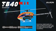 RH40E06XW TB40 BARE KIT (Special Order, Enquire Within)-Mad 4 Heli