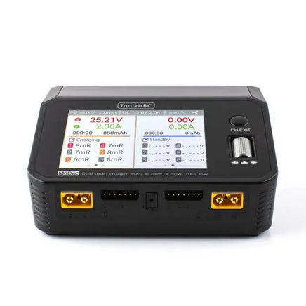 ToolkitRC - M6DAC AC / DC Smart Charger AC 200w / DC 350w x2-Mad 4 Heli
