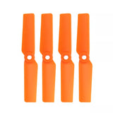 OSHM1054 OMPHOBBY M1 Replacement Parts Tail Blade set-Orange for M1/M1 EVO-Mad 4 Heli