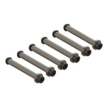 SP-OXY3-134 - Qube Spindle Shaft only, set - 6 pc-Mad 4 Heli