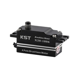 KST - X20-1806 Brushless Low-profile Cyclic Servo 18Kgf.cm 0.06sec/degree-Mad 4 Heli