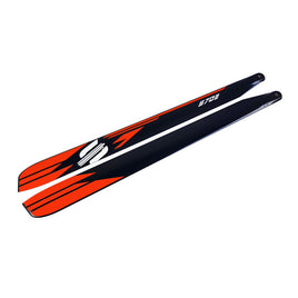 S702-O Main Blades S702 Orange-Mad 4 Heli