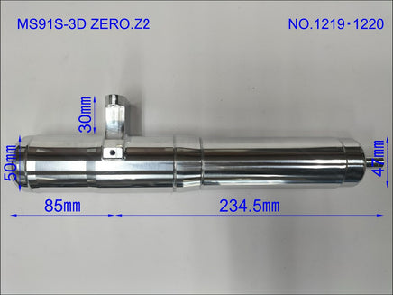 MS91S-3D ZERO.Z2 (Only for OS91 Speed) With Exhaust Tube-Mad 4 Heli