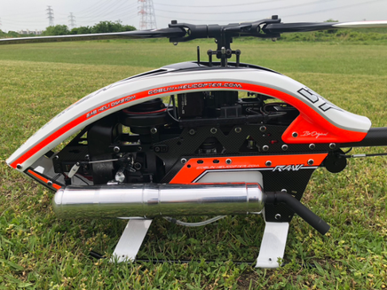 MS91S-3D ZERO.Z2 (Only for OS91 Speed) With Exhaust Tube-Mad 4 Heli