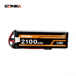 BONKA 2100mAh 25C 2S LiFe Battery-Mad 4 Heli