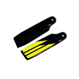 S95-Y Tail Blades S95 Yellow-Mad 4 Heli