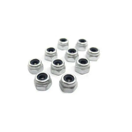 HC212-S Goblin 500/570/580/630/700/770 Metric Hex Locknut Nuts M4 H5(10pcs)-Mad 4 Heli