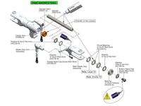 H0079-S Goblin 700/770 RAW Spindle Shaft-Mad 4 Heli