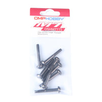 OSHM7115 OMPHOBBY M7 Hex Screw (Half Thread) M3x22-Mad 4 Heli