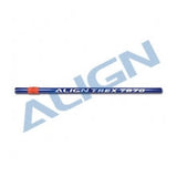 HB70T008XGW Align TB70 Carbon Fiber Tail Boom - Blue-Mad 4 Heli