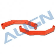 HB70F001AOW TB70 Landing Skid - Orange-Mad 4 Heli