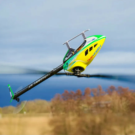 OSHM705 OMPHOBBY M7 Combo Kit with SUNNY SKY H4530 Yellow Motor, Vbar EVO, SUNNYSKY 300A ESC (Excludes Blades) (Special order, Enquire within)-Mad 4 Heli