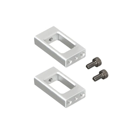 OSHM4055S OMP M4 Tail Servo Mount Set（Silver）-Mad 4 Heli