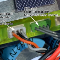 AAVXG0130 XGuard High-Reliability terminal-less 3-conductor 4 inch extension with JST compatible connectors-Mad 4 Heli