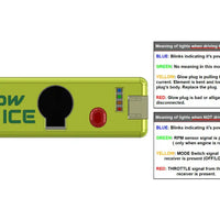 AAVXG0201-ICE4 XGlow ICE-V4 (12V Compatible) igniter with Anti-Engine Runaway, Radio Switch & Locator buzzer-Mad 4 Heli