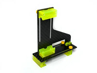 AAVXG0450 Ultra-High precision carbon fiber Pitch Gauge phone holder for the IRCHA App-Mad 4 Heli