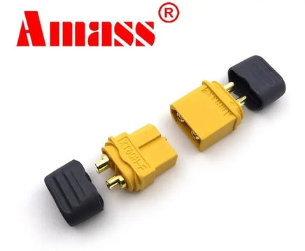 AMASS XT60 Connector M/F Pair-Mad 4 Heli