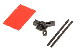 04953 Antenna support flat mounting, black-Mad 4 Heli