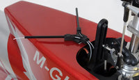 04953 Antenna support flat mounting, black-Mad 4 Heli