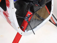 04968 Antenna support flat mounting, grey-Mad 4 Heli