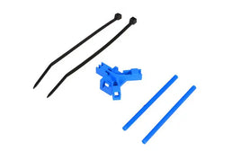 04961 Antenna support for tailboom, blue-Mad 4 Heli