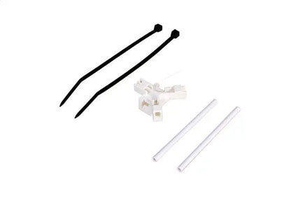 04963 Antenna support for tailboom, white-Mad 4 Heli