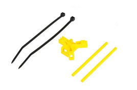 04965 Antenna support for tailboom, yellow-Mad 4 Heli