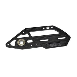 H0359BM-S - ALUMINUM TAIL SIDE PLATE BLACK MATTE - GOBLIN BLACK NITRO/BLACK THUNDER-Mad 4 Heli