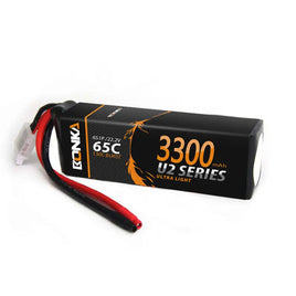 BONKA 3300mAh 65C 6S Lipo Battery (No Connector)-Mad 4 Heli
