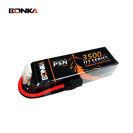 BONKA 3500mAh 120C 6S PSN Series Racing LiPo (No Connector)-Mad 4 Heli