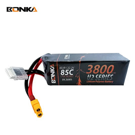 BONKA 3800mAh 85C 6S LiPo Battery (XT60)-Mad 4 Heli